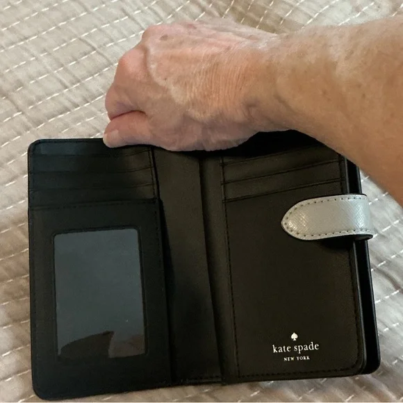 NEW-KATE SPADE MADISON COLORBLOCK SAFFIANO LEATHER MEDIUM SATCHEL & BILFOLD. - Picture 14 of 16